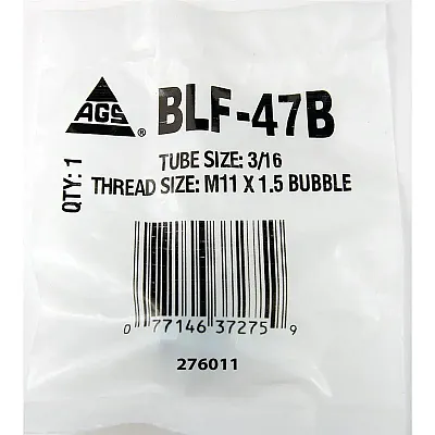 AGS BLF47B 3/16&#039; (M11 X 1.5) Bubble