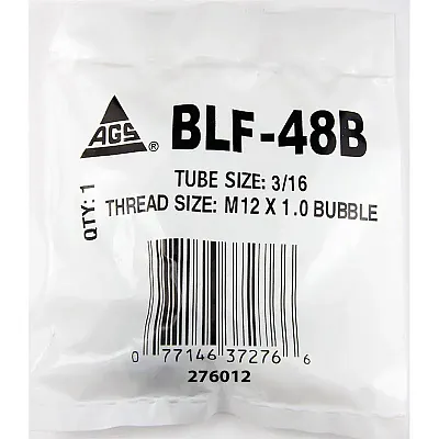 AGS BLF48B 3/16&#039; (M12 X 1.0) Bubble