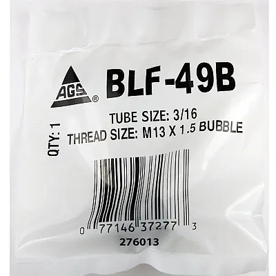 AGS BLF49B 3/16&#039; (M13 X 1.5) Bubble