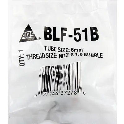 AGS BLF51B 6Mm (M12 X 1.0) Bubble