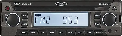 ASA JDVD1500 Am/Fm/Cd/Dvd Player W/ Front Aux-In