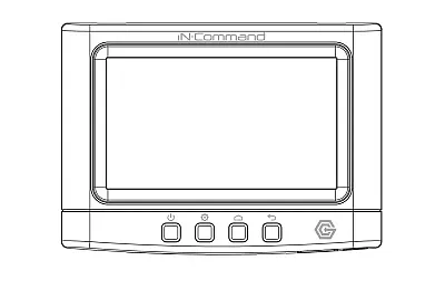 ASA NCSP35DC 4.3' In-Command Disp.Commander