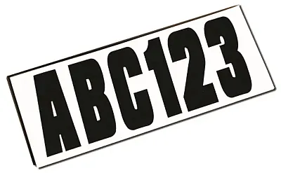 ATTWOOD MARI 141427 Letter Kit Black