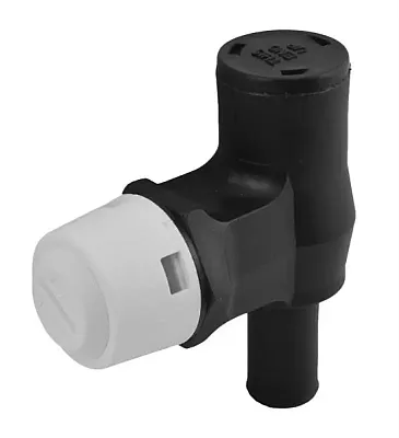 ATTWOOD MARI 16711 Vent-Fuel(P-Trap)White