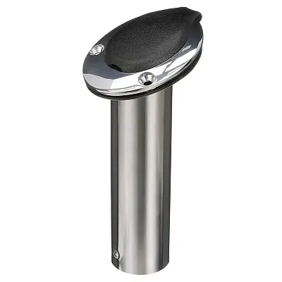 ATTWOOD MARI 663627 Rod Hldr-Ss 30Deg Flsh Mt