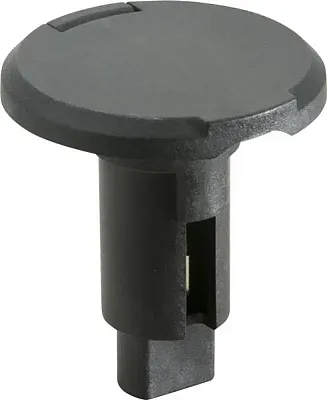 ATTWOOD MARI 910R2PB7 Asm-Rnd Base Blk 2Pin