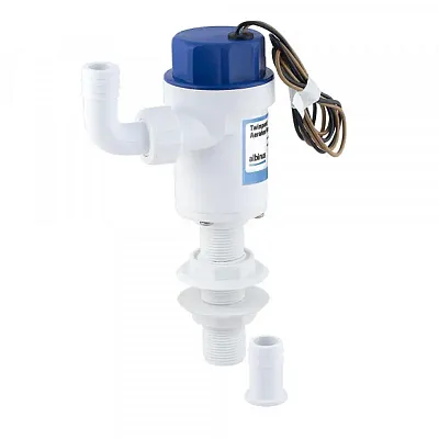 ALBIN 0105079 Aerator 750 Gph Straight Tube 12V