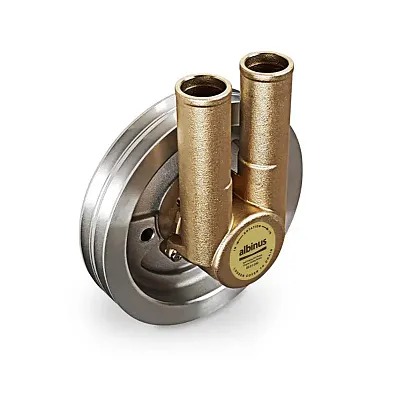 ALBIN 0501040 Engine Cooling Pump V Belt Pulley 2