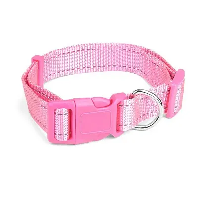 Large Pink Adjustable Reflective Collar ACLR-204