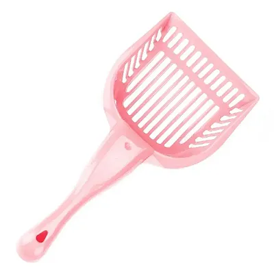 Coral Cat Litter Scoop with Reinforced Comfort Handle ACSP-004