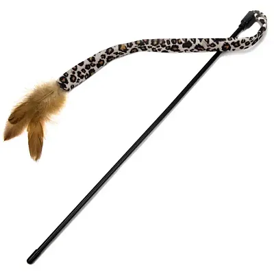Leopard Print Cat Wand 796520342873