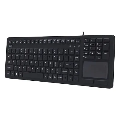 Adesso Akb-270Ub Wired Usb Antimicrobial Waterproof Silicone Touchpad Computer K