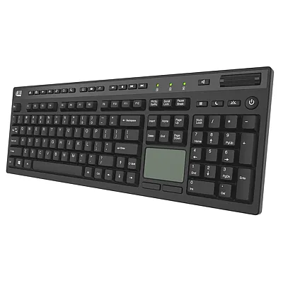 Adesso Akb-445Ub Wired Full-Sized Keyboard With Touch Pad, Multi-Os, Easytouch 4