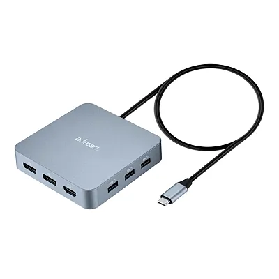 Adesso Auh-4051-Taa 11-In-1 Usb-C Docking Station, Taa Compliant, For Computers