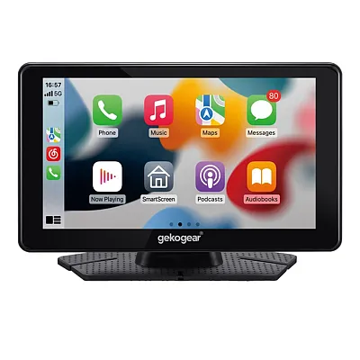 Gekogear Orbit C100 Orbit C100 7-In. Portable Infotainment Display Compatible Wi