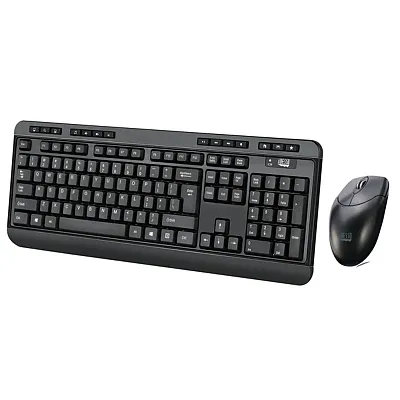 Adesso Wkb-1320Cb Easytouch Wkb-1320Cb Antimicrobial Wireless Desktop Keyboard A