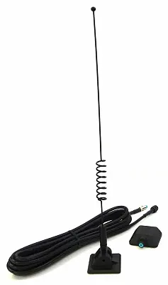Antenna Company Ak30 Open Coilcellular Glass Mount W/15&#039; Cbl