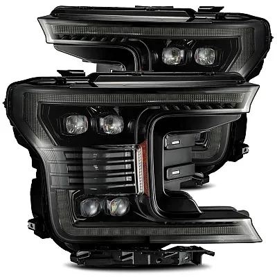 ALPHAREX USA 880165 Led Projector Headlights Plank Styl
