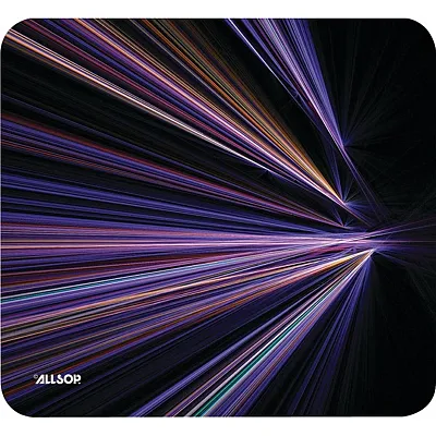 Allsop 30600 Naturesmart Mouse Pad (Tech Purple Stripes)