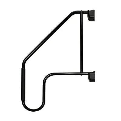 Stromberg Am-533 Lend A Hand Black Extended Rail With  Foam Grip