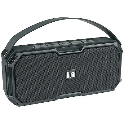 Dual Truwireless Portable Tap-To-Pair Technology Bluetooth Speaker - Weather Res
