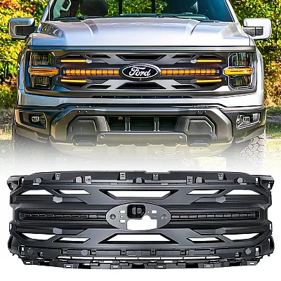AMERICAN MOD AMFMAA0194 Armor Grille Smoked Drl Amber Light