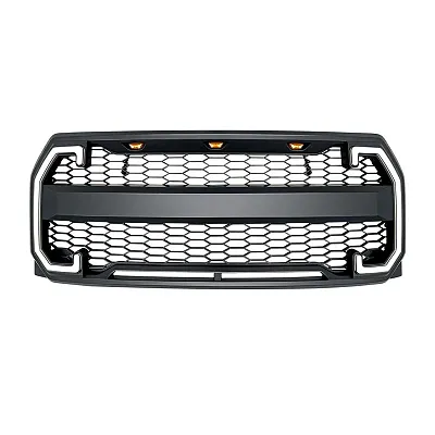 AMERICAN MOD MFMAA00130 Raptor Style Mesh Grille W/Drl & Tu