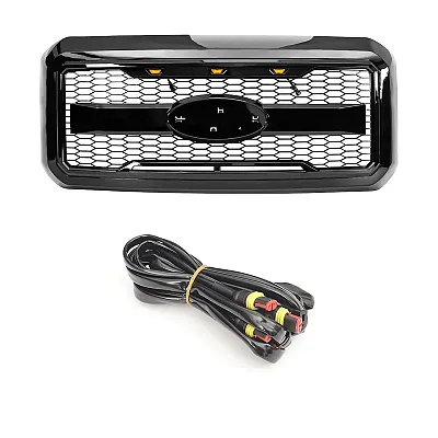 AMERICAN MOD MFMFA00127 Raptor Style Mesh Grille W/ Amber L