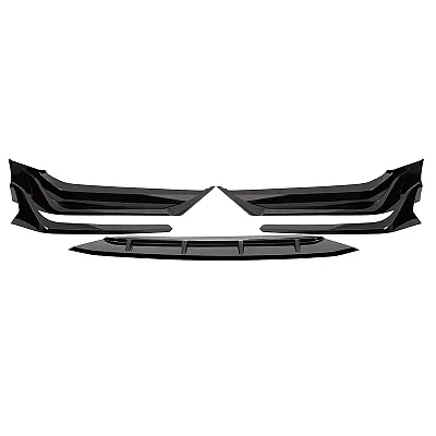 AMERICAN MOD MHMBA00203 Aero Front Lip Spoiler Black