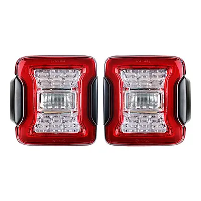 AMERICAN MOD MJPCA03302 Led Tail Lights - Clear Lens