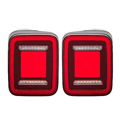 AMERICAN MOD MJPEC00203 Red Lens Tunnel Taillights