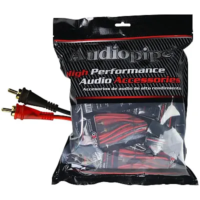 Audiopipe 15Ft Oxygen Free Rca Cable - 10Pcs Per Bag