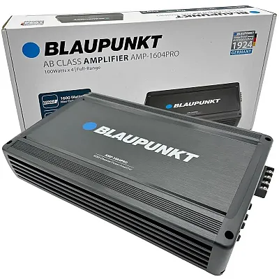 Blaupunkt Pro Series 4 Channel Ab-Class Power Amplifier 1600 Watts Max