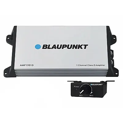 Blaupunkt Class D Compact Monoblock Amlifier 2000 Watts Max