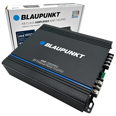 Blaupunkt Pro Series 2 Channel Ab-Class Power Amplifier 750 Watts Max