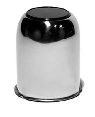 AMERICANA 90175 Cntr Cap; Ss 3.18 Bore W/Blck Butn