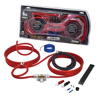 Stinger Sk4641 4000 Series 4-Gauge Power & Signal Wiring Kit