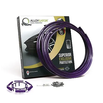ALLOYGATOR K4PRPLEXC Purple Exc. - Set Of 4 Exclusive