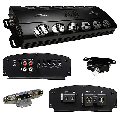Audiopipe 1800W Class D Amplifier Remote Woofer Control