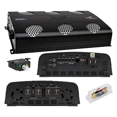 Audiopipe Full Range Class D Monoblock Amplifier 8000 Watts Rms 2 Ohm Stable