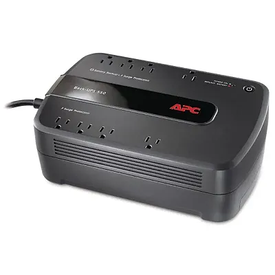 Apc Be550G Back-Ups 8-Outlet 550-Volt-Ampere Battery Back-Up And Surge Protector