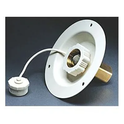 AQUA PRO 27882 Water Fill Recessed C/Wht Cd/1