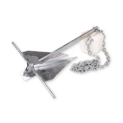 AQUA PRO M41201 Anchor Kit 8.5Lb 4'Chain 3/8'X150'