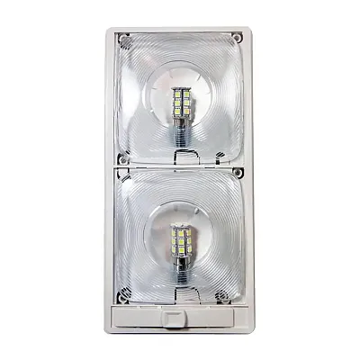 ARCON 20668 Dbl Led Ec-Lite Bwht Opt Lens