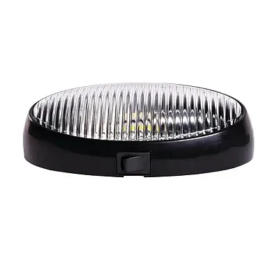 ARCON 20681 Led Bw Ovl Prch Lite W/Sw Blk-Clr