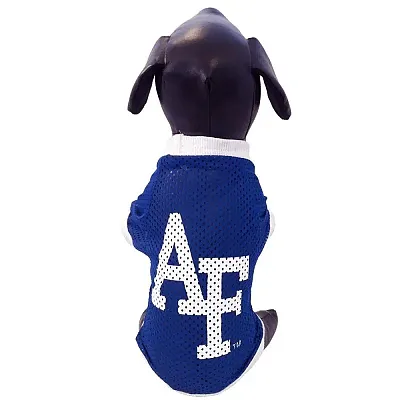 All Star Dogs Air Force Falcons Athletic Mesh Pet Jersey - Large