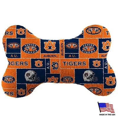 All Star Dogs Auburn Tigers Plush Bone Toy - Large