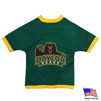 All Star Dogs Baylor Bears Athletic Mesh Pet Jersey - Medium