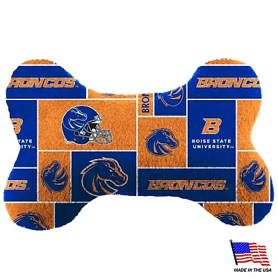All Star Dogs Boise State Plush Bone Toy - Small