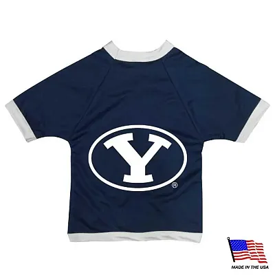 All Star Dogs Brigham Young Cougars Athletic Mesh Pet Jersey - Medium